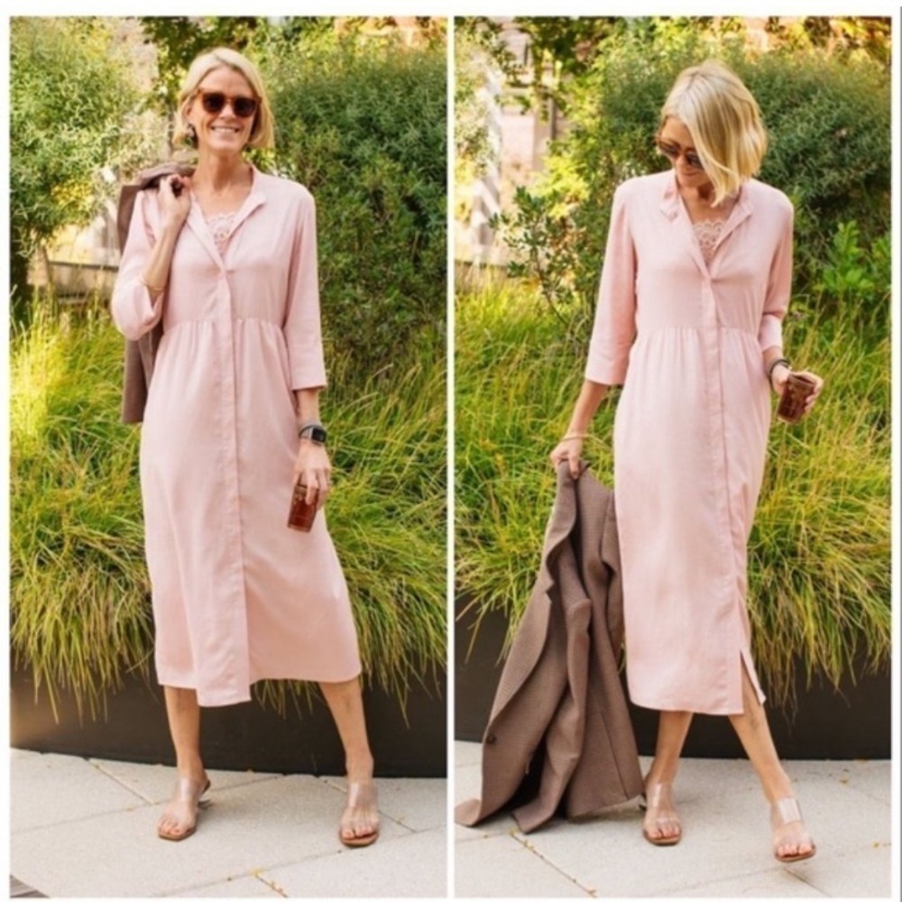 NWT Tuckernuck The Royal Shirt Dress Midi Length